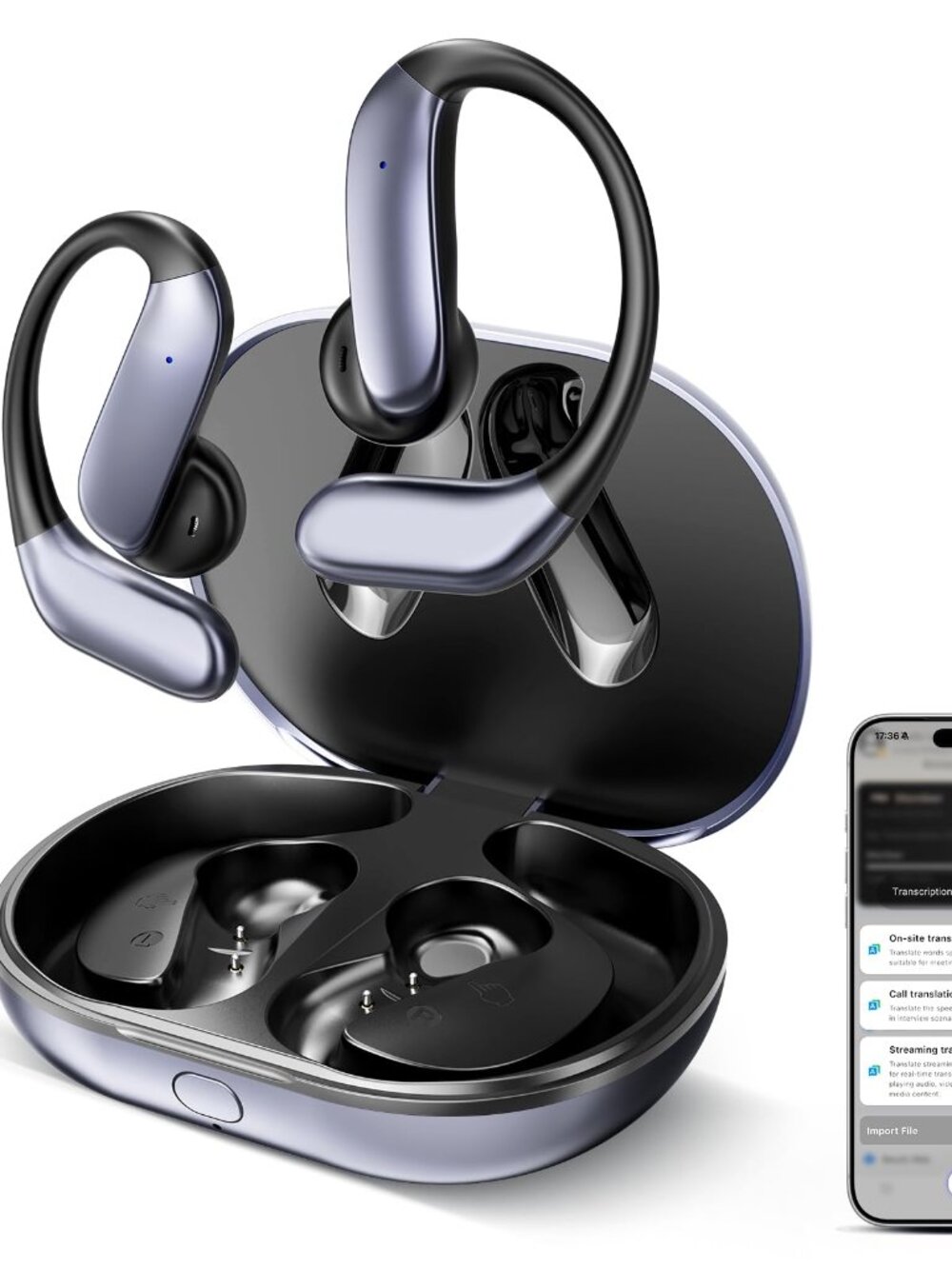 NEW AI Translation Earbuds 170 Languages & 0.45s Instant Real-Time Translator